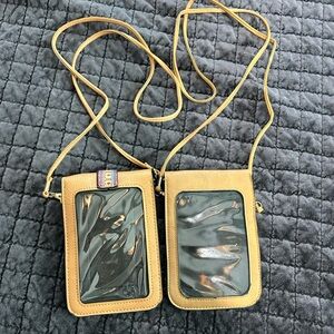 Two crossbody purses